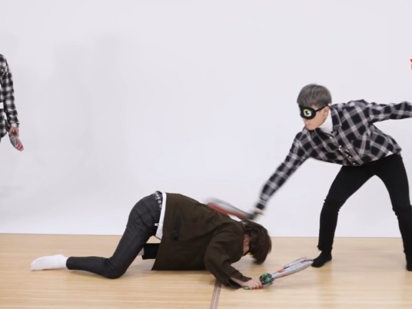 THROWBACK THURSDAY: The Time ATEEZ’s Members Beat Each Other Up In “Swordfighting”